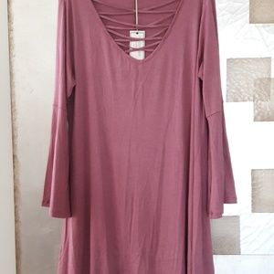 COPY - Nwt trumpet sleeve dress size 1x